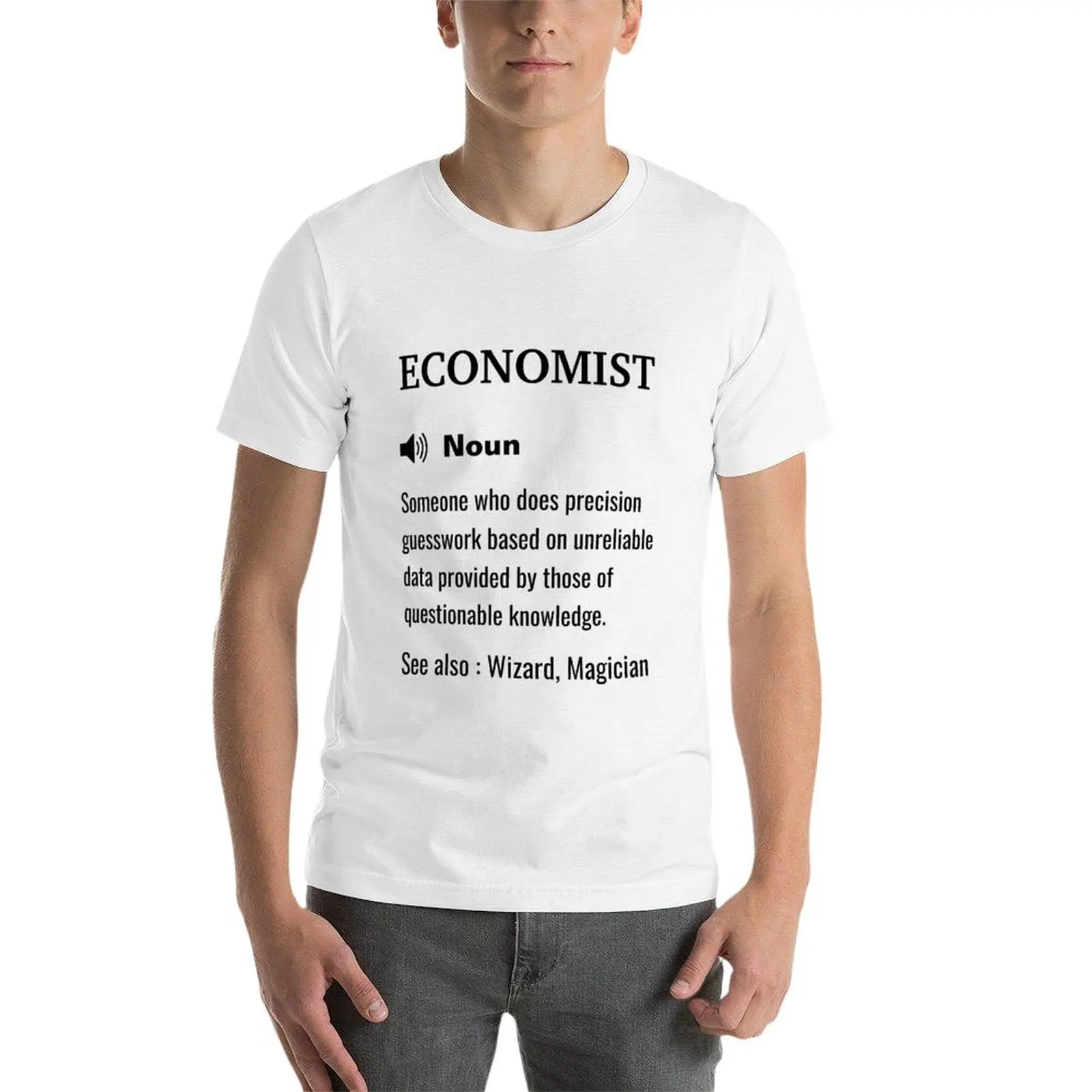 تي شيرت مقولة - قمصان مضحكة تعريف الرسم الاقتصادي رجل للرسومات مضحك مضحك رجل تي شيرت الاقتصاد