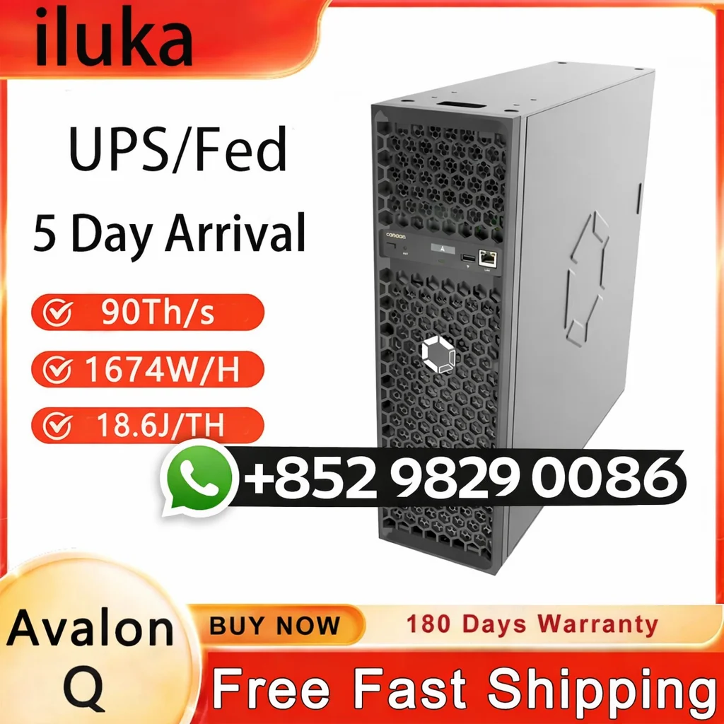 

При покупке 7, оплата только за 5: Новый Canaan Avalon Q 90TH/s 1674W 18.6J/TH — тихий домашний майнер