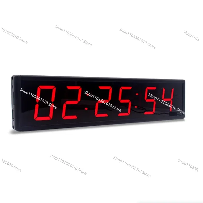 Electronic 6-Digit Stopwatch Restaurant 10-Second Challenge Timer with Button Popular Kitchen Timer