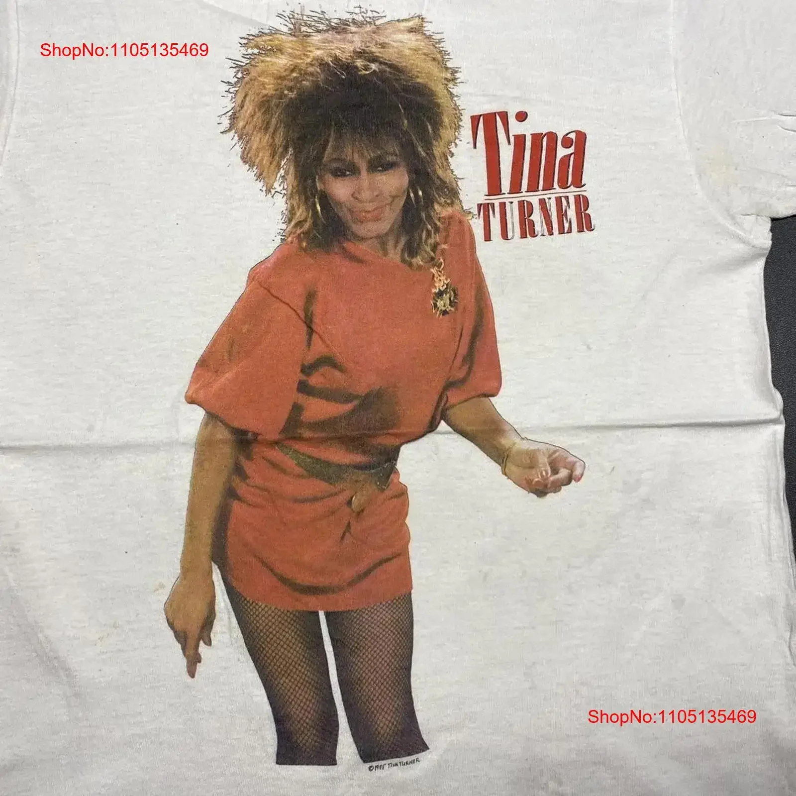 80 90s tina turners estilo básico t camisa das mulheres dos homens nh18083 vintage lavado moda respirável confortável esticado elegante