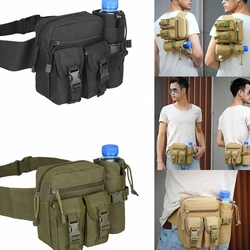 Multifunctional Waterproof Drop Leg Belt Bags Portable Shoulder Molle Thigh Waist Fanny Pack Pouch for Outdoor Hiking Motorcycle