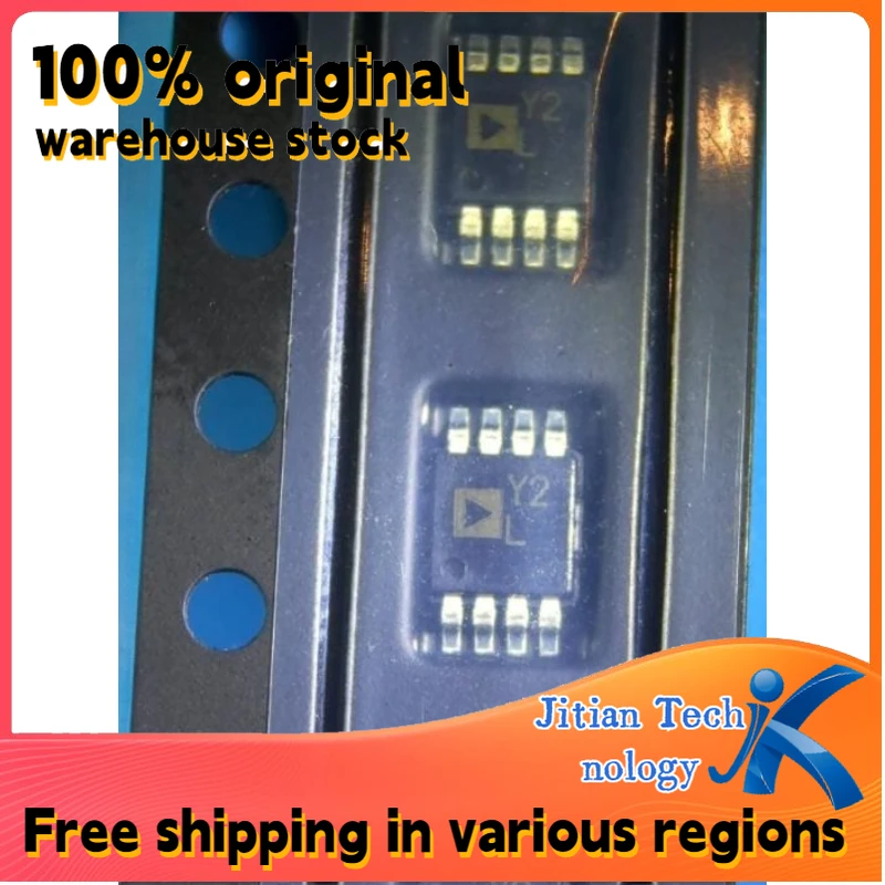 100% original inventory 10PCS AD8217BRMZ logo Y2L MSOP8 Current Shunt Monitor Channel direct sales