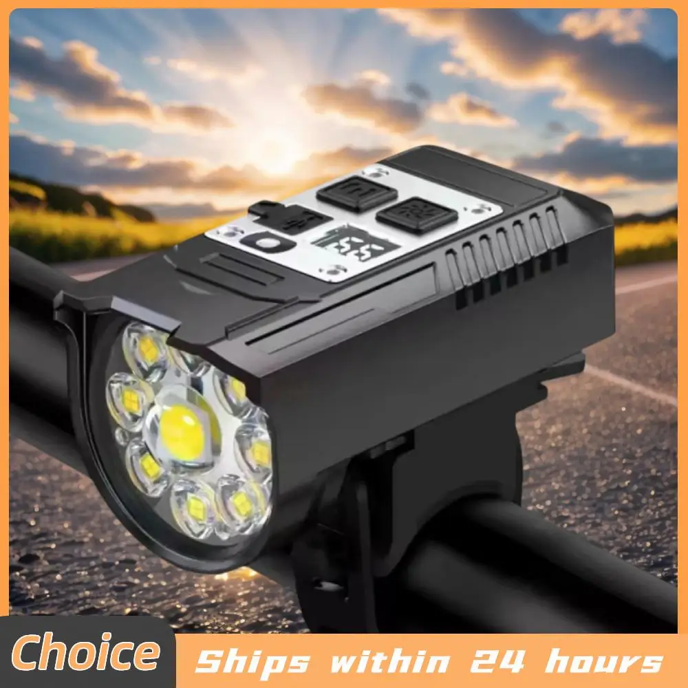 LED Bicycle Front Light Super Bright Bicycle Light Intelligent Sensor Bicycle Head Light Bicycle Headlight Cycling Accessories