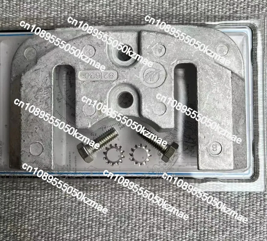 Suitable for dual tail machine zinc block group marine zinc block anode