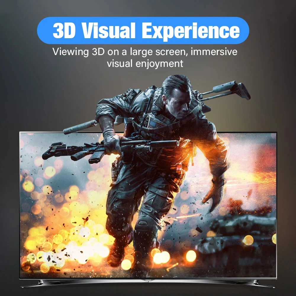 Hannord Displayport Cavo DP a DP Cavo 4K 60Hz Display Port 1.2 Cavo audio Adattatore 3m 5m per TV Box Laptop PC Proiettore Cavo