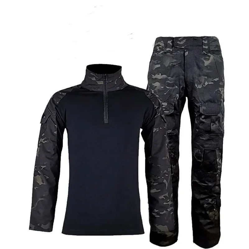 

Camouflage Softair Tactical Suit Combat Shirt Tactical Militar Uniform Women/men Breathable Hunting Tactical Militar Equipment