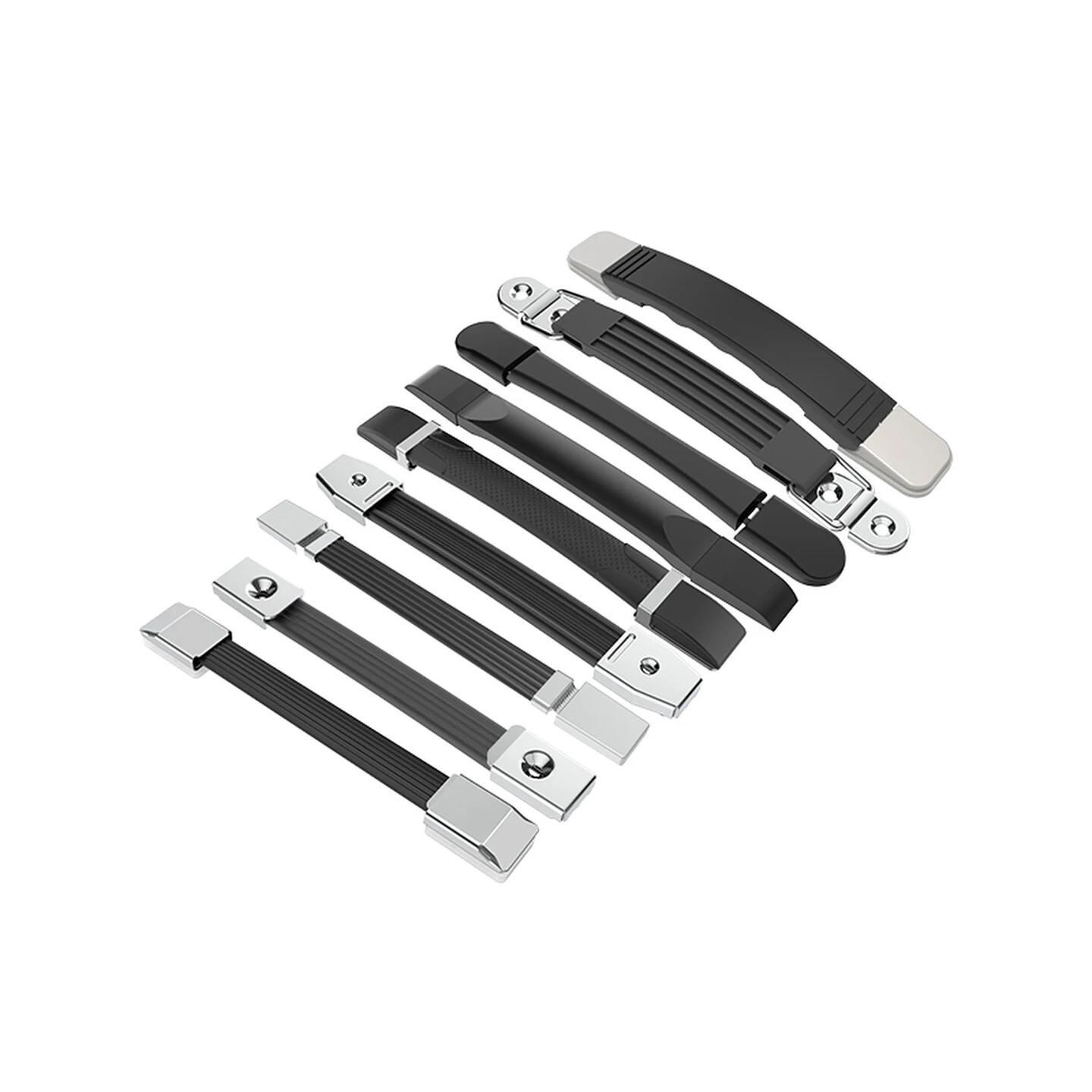 

1PCS Rubber Telescopic Pulls For Cabinet Drawers Portable Travel Luggage Suitcase Handles Household Equipment Handle Rod Replace