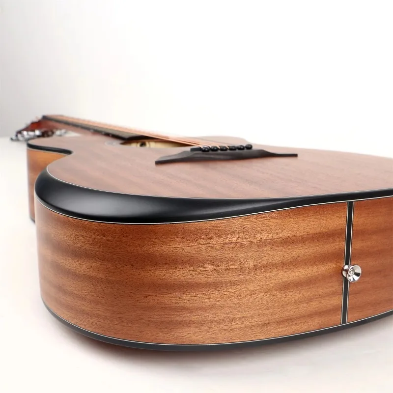 High Quality 41 Inch Handmade Guitar Acoustic With Armrest Musical Instruments Made in China