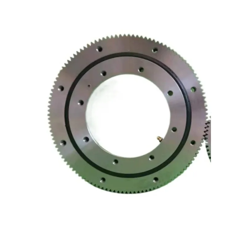 For Slewing Bearing with Outer Teeth Small Rotating Industrial Turntable Bearing Special Slewing Support for Large Machinery And