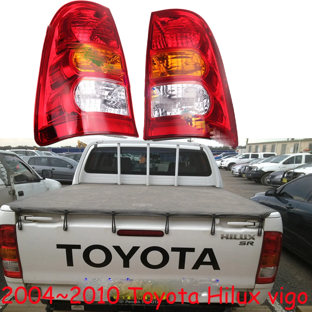 

1pcs car bumper tail light for Toyota Hilux vigo taillight Taillamp 2004~2010y car accessories for Toyota Hilux vigo fog lamp