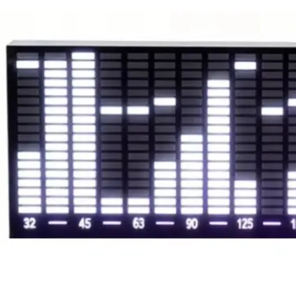 

Voice Control Music Rhythm LED Audio Analyzer Light For Car Ambient Mood DIY Decoration Type C Powered Accessory In Stock