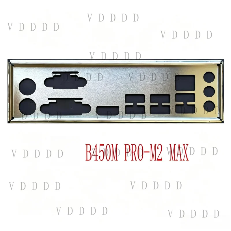 Z... I/O IO shield Backplate For MSI B450M PRO-M2 MAX Motherboard Rear Baffle