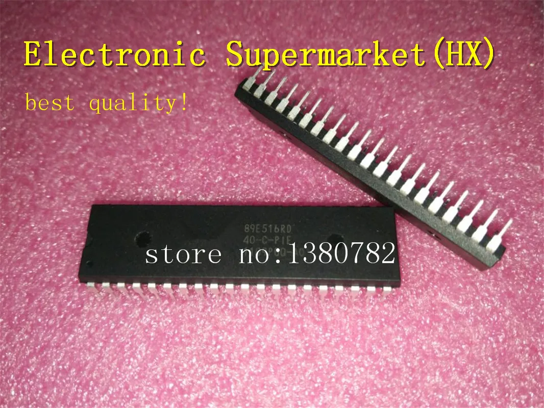 

Free Shipping 5pcs-20pcs SST89E516RD-40-C-PIE SST89E516RD SST89E516 DIP-40 IC In stock!