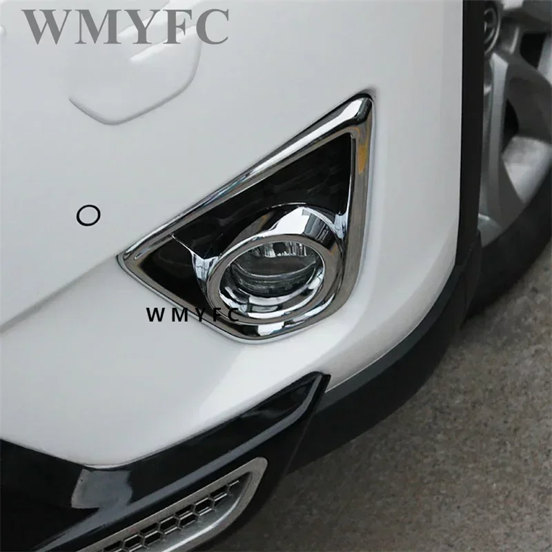 

2 шт., автомобильные наклейки на переднюю противотуманную фару для Mazda 2012 2013 2014-2016