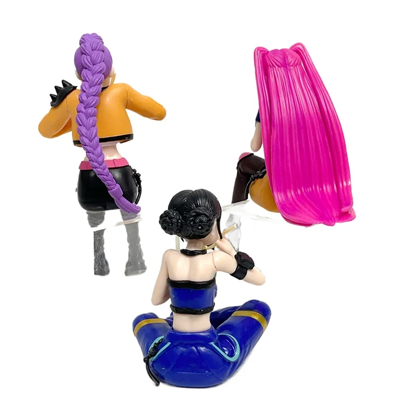 أنيمي Kpop شيطان ضغط الشعرية الشكل مكتب الديكور لعبة مجسمة للاعبين جامعي الرسوم المتحركة #4