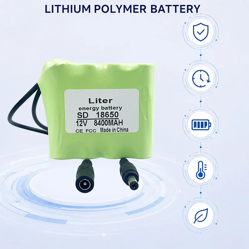 18650-12P3S 8400mah 12V polymer lithium battery - Special lithium battery for portable instruments and lamps
