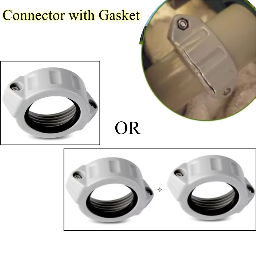 

For P06574/P6H624 /Lay Z Spa A Connector with Gasket ABS Replacement Accessories