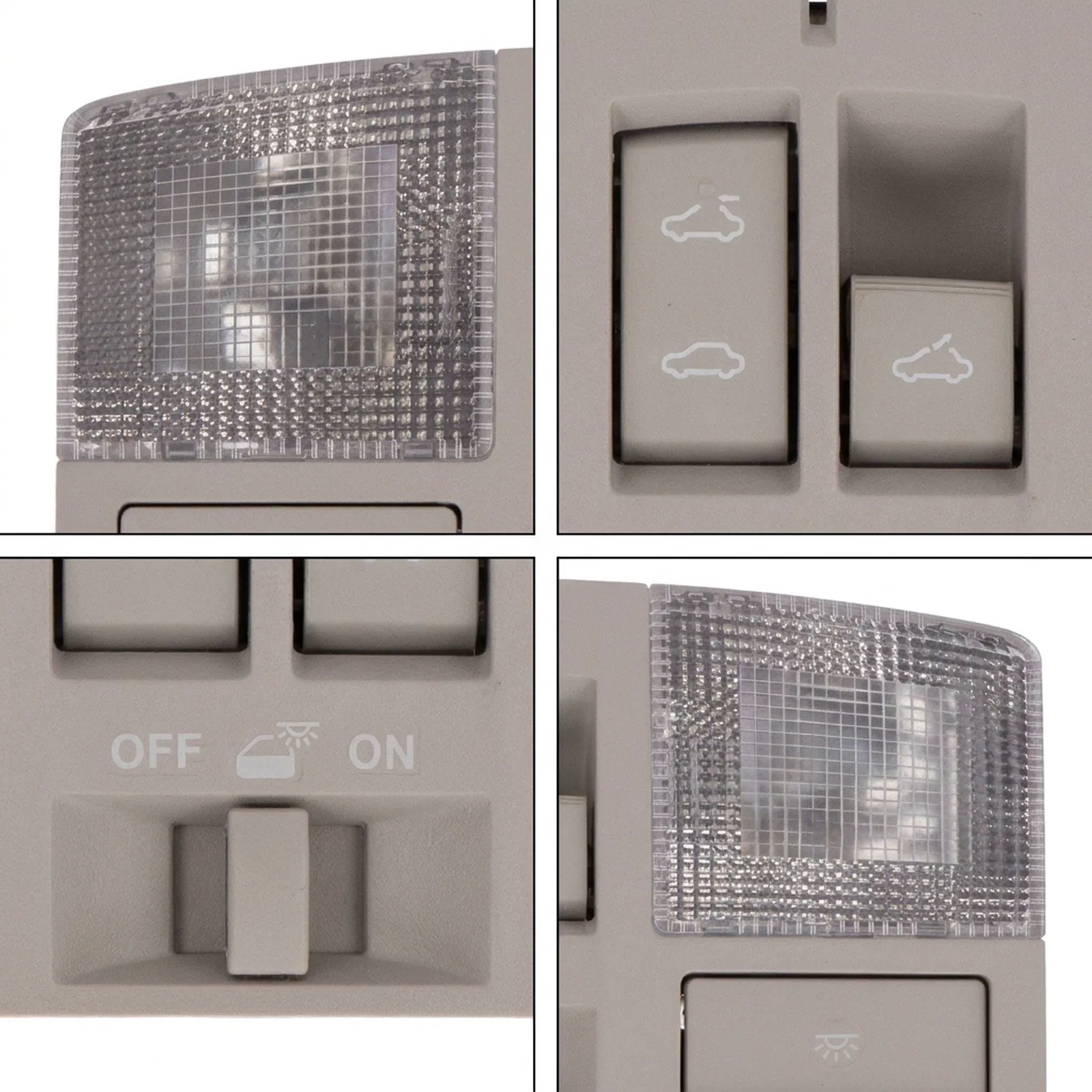 Brand New Reading Light BBM6-69-970 Console Map Lamp Interior Plastic With Sunroof Switch For Mazda 3 2010-2013