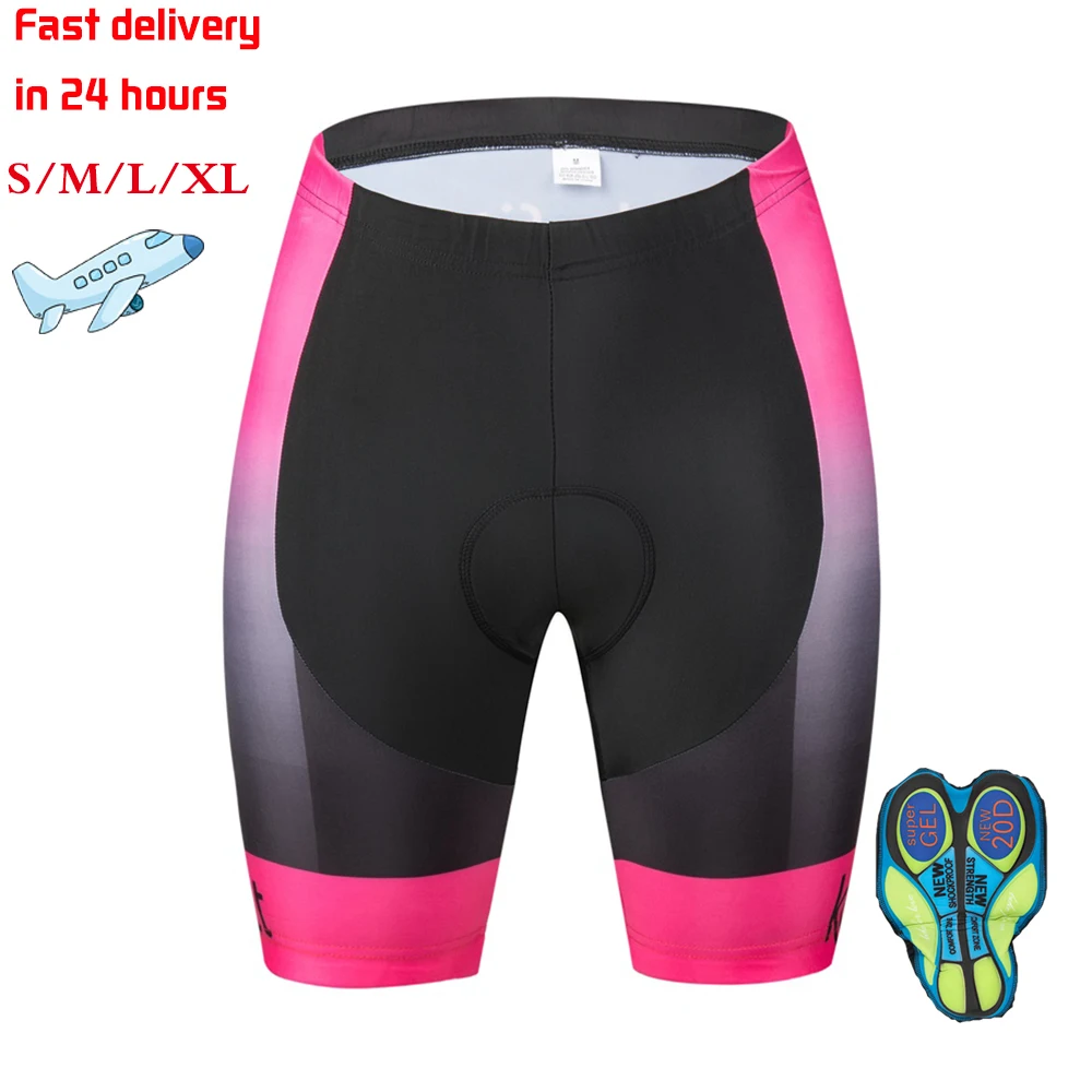 Kafitt Women\'s Short Pants Clothing MTB Road Cycling Shorts Quick-Drying Uniform Breathable Men\'s 20D Gel Pad 24H Fast Delivery