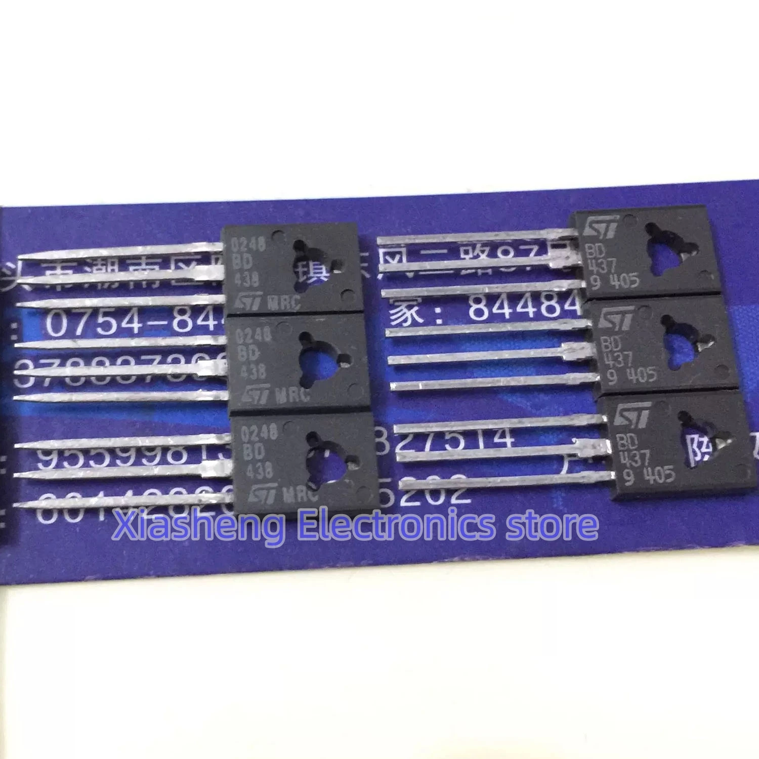 

New Original 10Pairs BD438 + BD437 TO-126 Transistor In Stock Good Quality