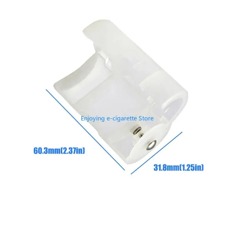 2A-auf-D-Batterieadapterhülse für D-Size-Batteriefach, PP-Konvertergehäuse mit Slip-In-Setups, Notstromversorgung Y4QF – Detail 6