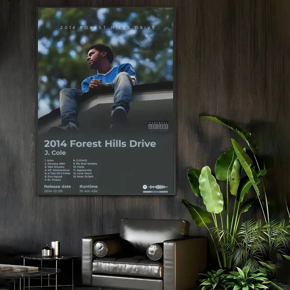 Pop Music Album Cover The Off-Season J-J.Cole World   Classic Vintage Posters Vintage Room Home Bar Cafe Decor Nordic Home Decor