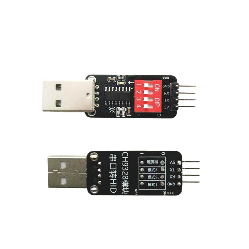 CH9328 Module USB Drive-free Chip TTL/serial Port To HID Analog Keyboard Module Full Key Input