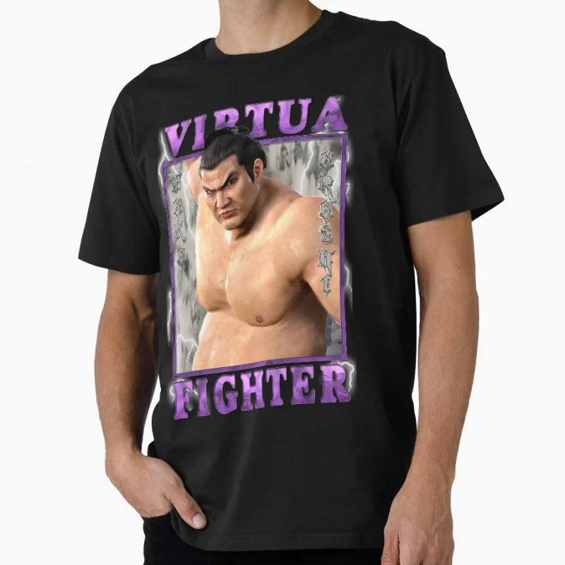 Sumo wrestler Taka-Arashi VF5 Retro Arcade Game Virtua Fighter Gift T shirt Unisex Gamer Tee Video game Graphic clothes S-6XL