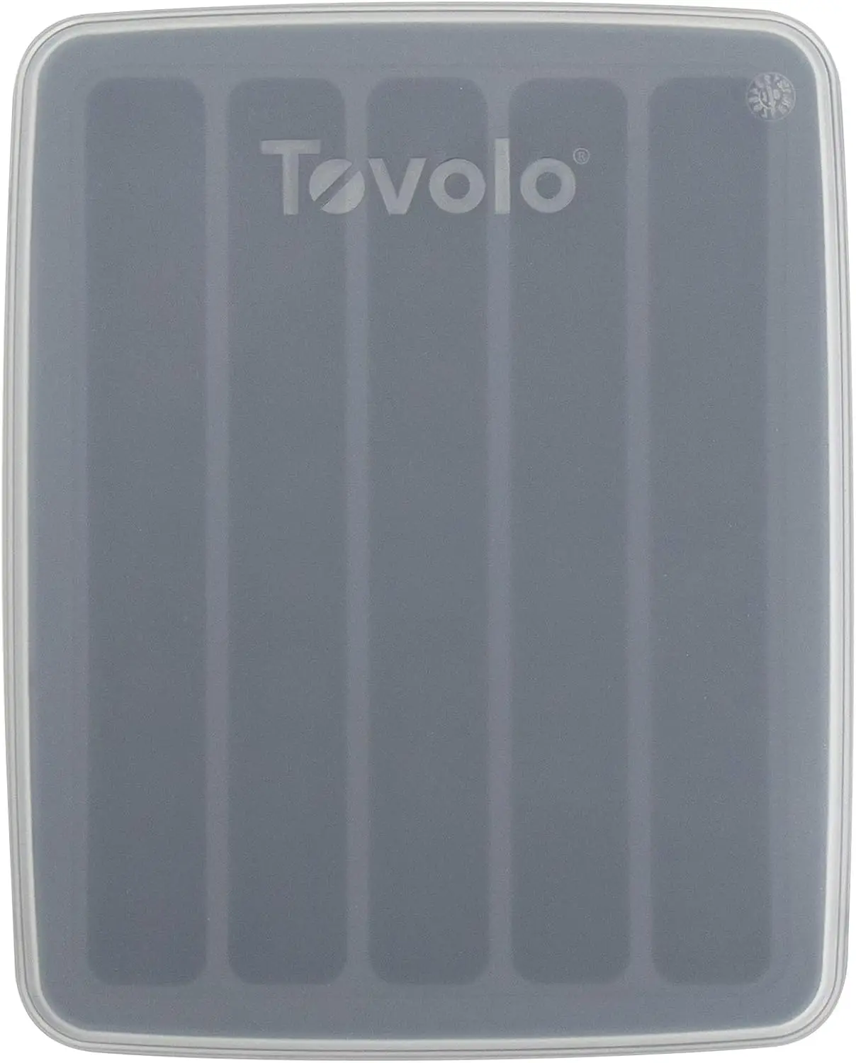 

Ice Cube Tray for Water Bottles - 5 Frozen Stick Tubes, BPA Free Silicone, Easy Release, Stackable with Lid