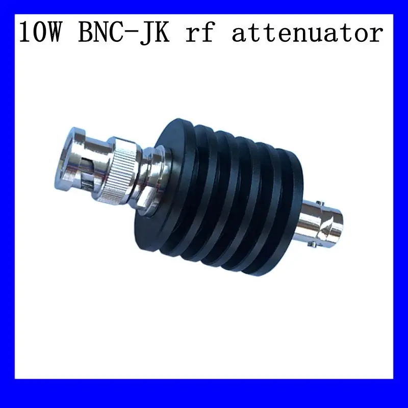 10W BNC-JK rf attenuator , DC-3GHZ/4GHZ ,50ohm 1db,2db.3db,5db,6db,10db,15db,20,30db 40db.