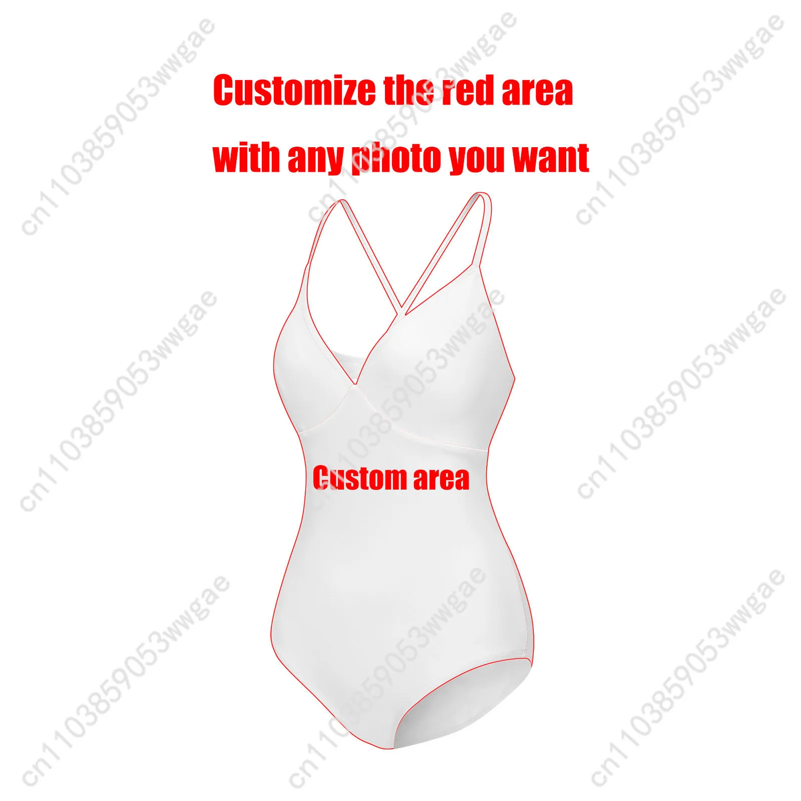 Genshin Nahida V-neck Halter Back Swimsuit Women Bathing Suits Personalized Bikini Pool Beach Sexy Swimwear Customized Beachwear