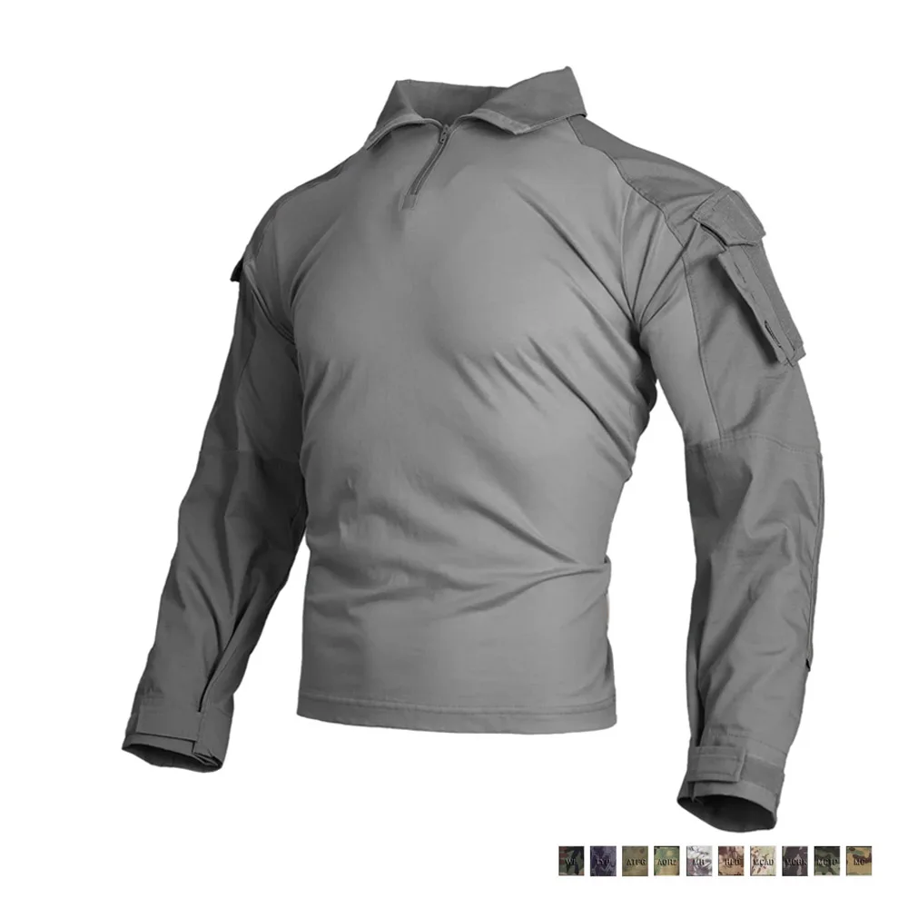 

Men outdoor combat E3 shirt airsoft Tactical Long Sleeve Hunting Military Outdoor Shirts