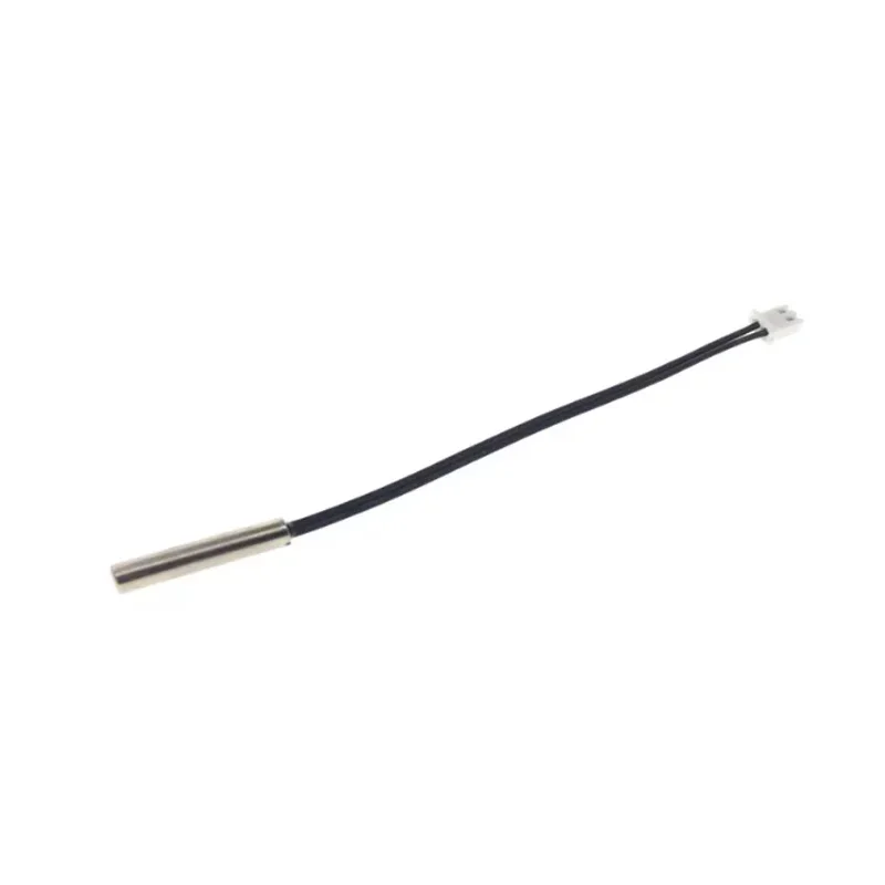 10 szt. Czujnik Temperatury 5X25MM Wodoodporny Sonda Temperatury 10K 5K 50K 100K B3950 Długość 10CM Cynkowany XH2.54 Termistor NTC — zdjęcie produktu 5
