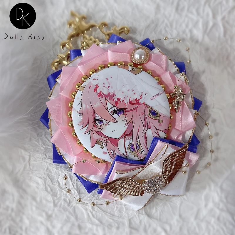 Ita Bag Pins Anime Badge Holder for Ita Bag Pins Display Handmade Ita Bag Decorate for 58-75mm Badges Girls Bag Accessories