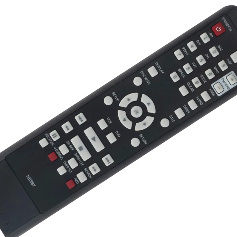 Reemplazo de Control remoto para Magnavox, DVD, VCR, Combo Player, NB887UD, NB887, ZV427MG9A, RZV427MG9, ZV427MG9, RZV427MG9A, piezas de repuesto