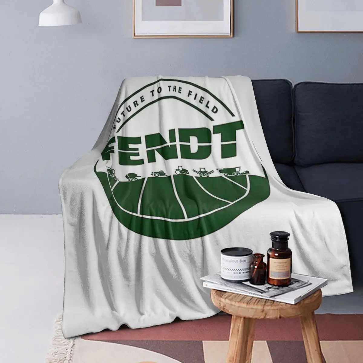 

Future To Field Fendt Blankets Soft Warm Flannel Throw Blanket Plush for Bed Living room Picnic Travel Home Couch