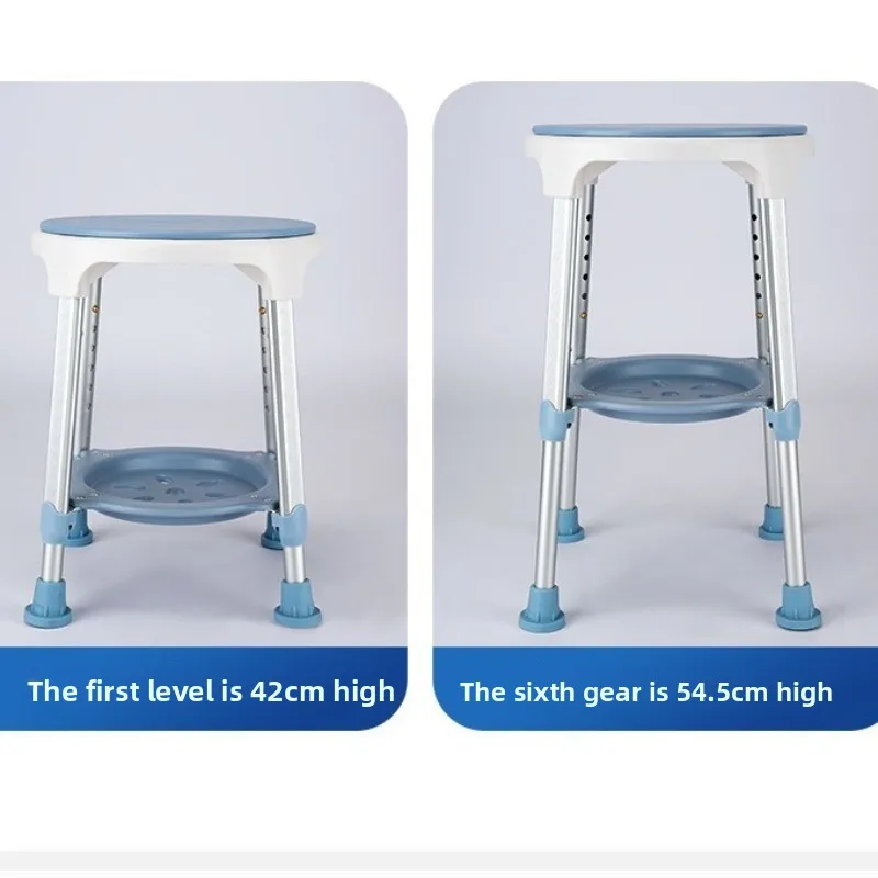 Solid 360  rotatable elderly bathroom bath chair non-slip shower room pregnant women during pregnancy bath stool flush chair
