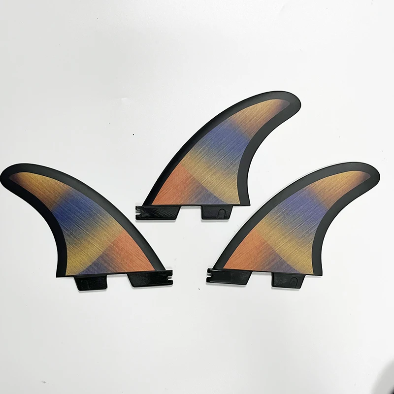 Sea Sports Surfboards Shark Fin Tail Fin Upgraded Color Honeycomb Surfboards Tail Rudder thruster Fin