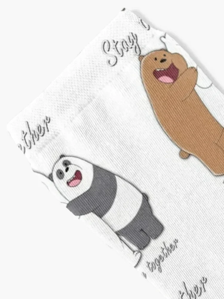 Bears that play together... Socks soccer anti-slip Hiking boots football cool Socks Woman Men's