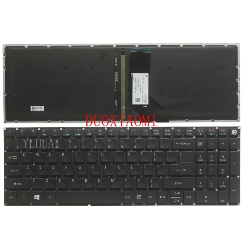 FOR Acer Aspire E5-576 E5-576G E5-576T A615-51 A615-51G US Keyboard Backlit