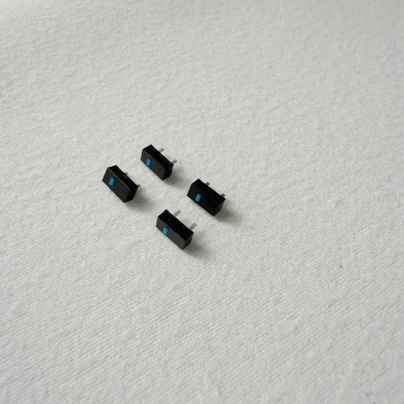 31BA Feel Tuning Mouse Microswitch Replacement 2 Pin Blue Insert 4 Pack for Imperator Naga 3300 3600 Button Repair, Spare Part