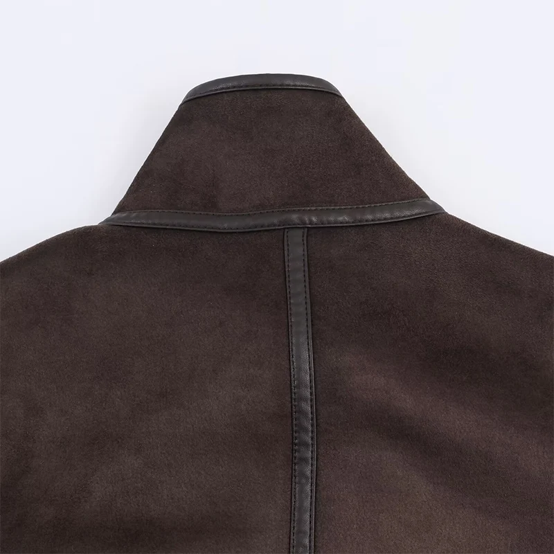 Nuevas chaquetas de invierno 2025 para mujer, chaquetas holgadas y cálidas a la moda Retro para mujer, abrigos elegantes de viaje juvenil Joker para invierno y calle