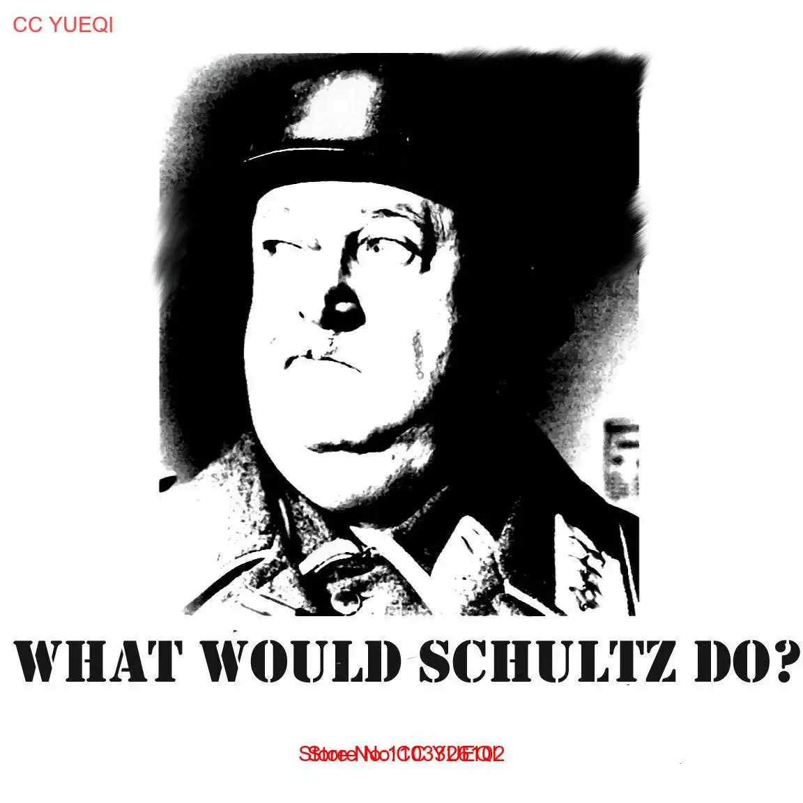 Hogans Heroes Sgt. Schultz What would Schultz do?, t-shirt