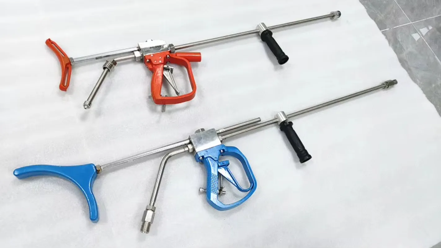 High Pressure Washer Industrial High Pressure Cleaner Electric Motor with Hose Control 500 Bar 22 Lpm