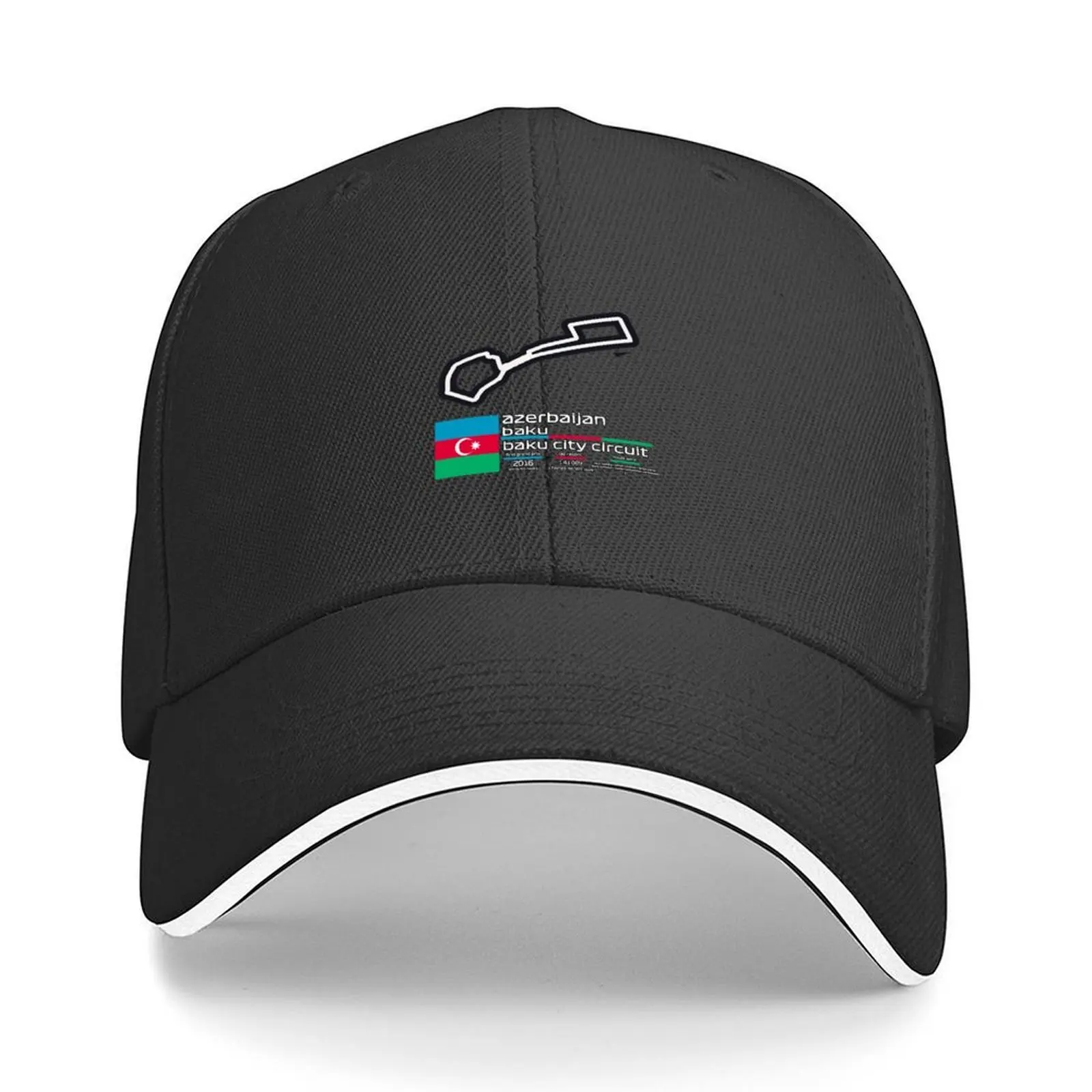 

Baku City Circuit F1 Records Baseball Cap Visor New Hat Beach Luxury Hat Hats Woman Men's