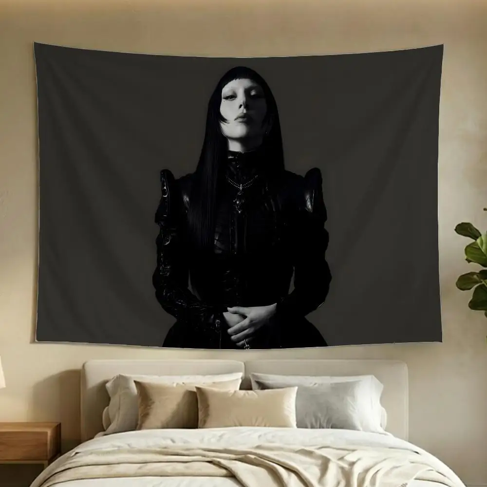 Singer Avantgarde Pop Lady Gaga Tapestry Washable Soft Daily Wall Hanging Decor for Living Home Room Bedroom