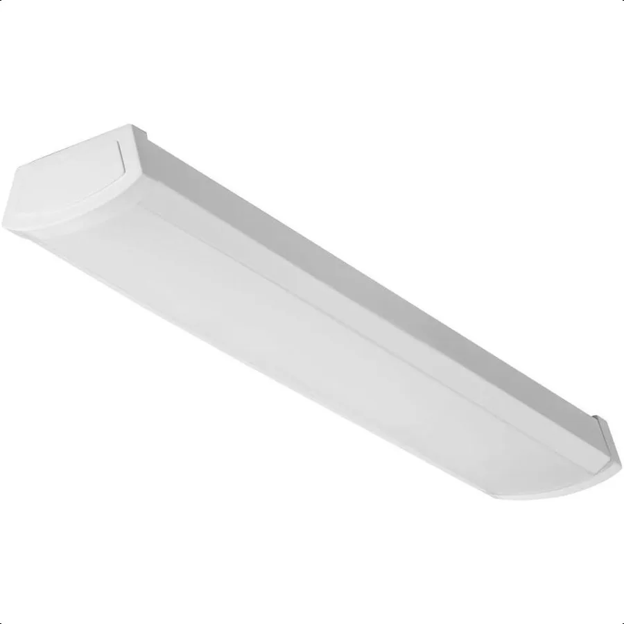 2 voet LED-lichtarmatuur LowProfile LED Wraparound inbouw plafondlamp 3000K warm wit 120V 24 inch FMLWL 24 830