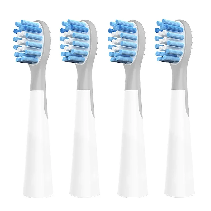 

4 Pcs Replacement Brush Heads For usmile Q3 Q3S Q1 Children's Electric Toothbrush Head Soft DuPont Bristles Shock-absorbing