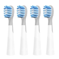 4 Pcs Replacement Brush Heads For usmile Q3 Q3S Q1 Children's Electric Toothbrush Head Soft DuPont Bristles Shock-absorbing