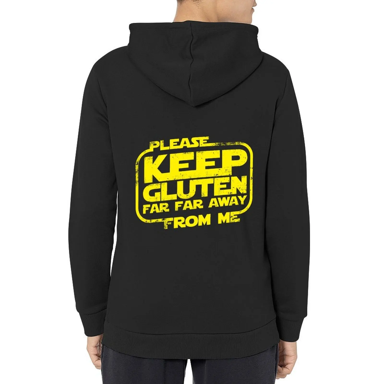 

Please keep gluten away Hoodie aesthetic clothing autumn new products male clothes graphic t shirts men man hoodie